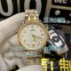 Copy Omega Ladies Crystal Diamond Watch - White Dial Two Tone 33mm - 副本_th.jpg
